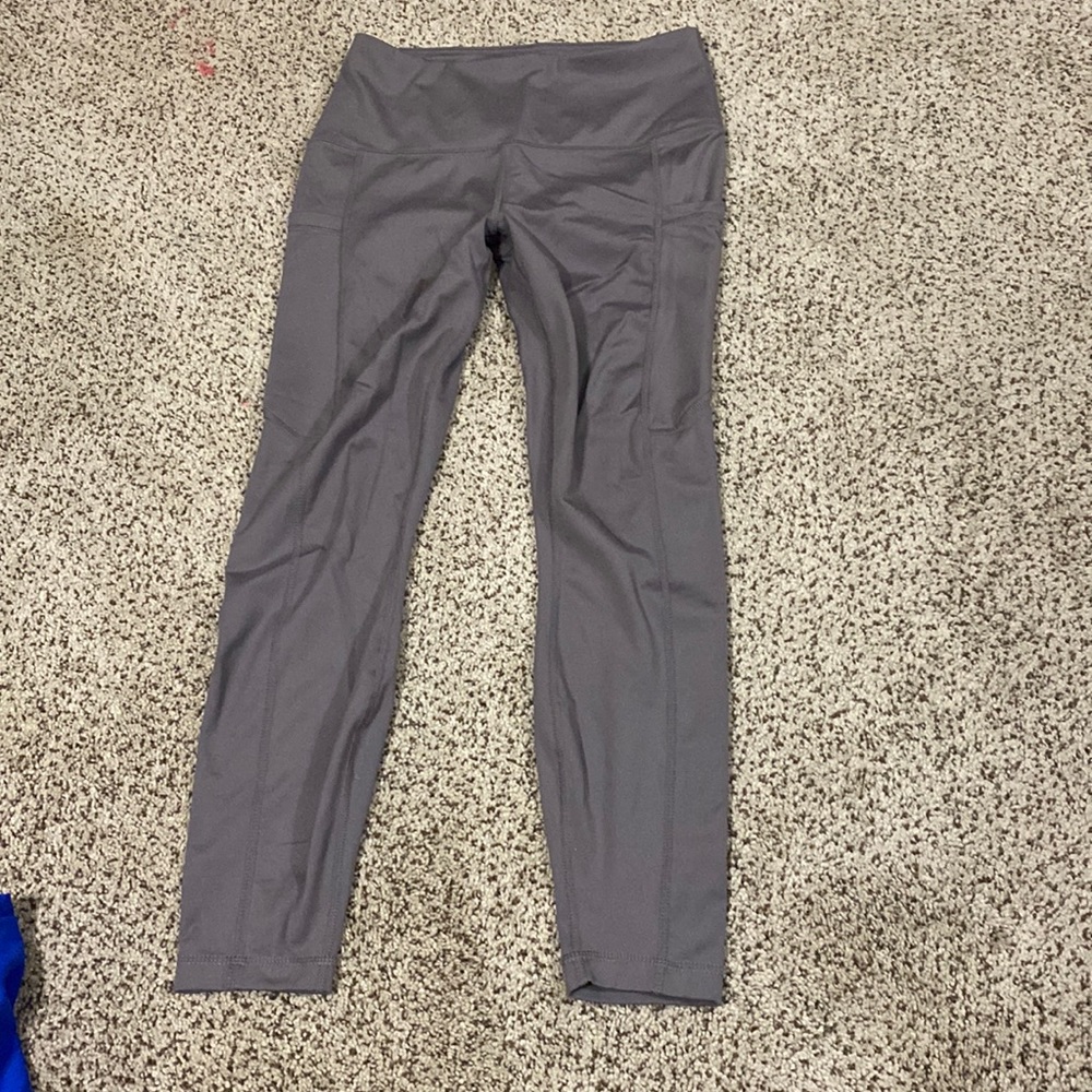 Purplish brown leggings
